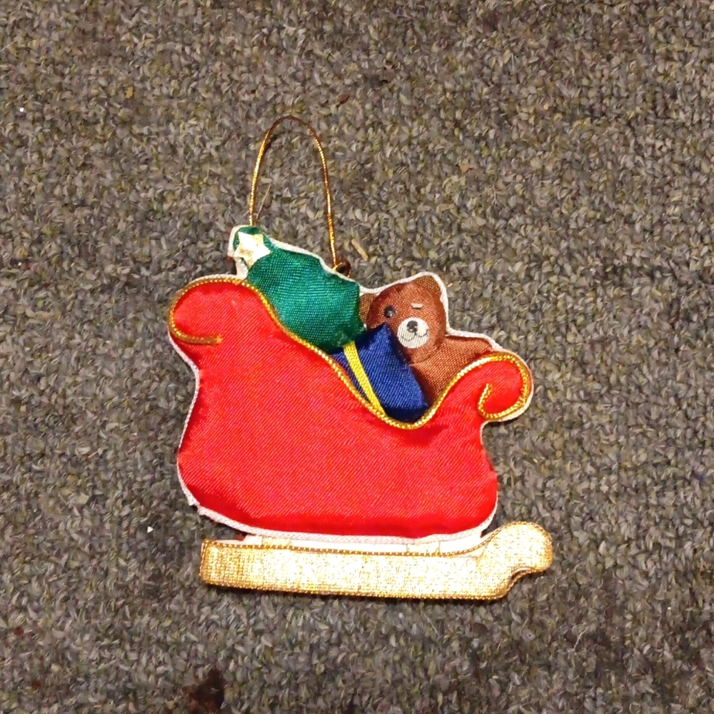 Sleigh ornament